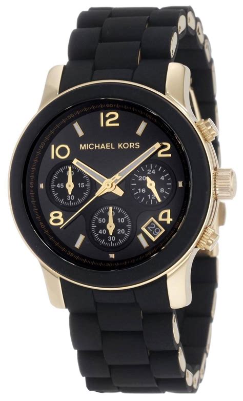 black woman michael kors watches|michael kors watches ladies black.